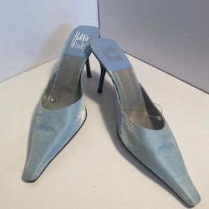 WOMEN'S DESIGNER DRESS HIGH HEEL MULES "RODOLPHE MENUDIER" "PARIS"